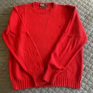 Men’s Cotton Polo Sweater. Gently Used
